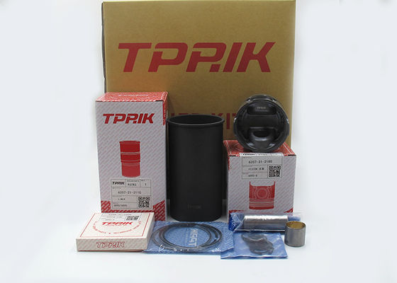 6D95-6 Diesel Engine Cylinder Liner  Piston Liner Kit Assembly For PC120-6 PC200-6 Excavator