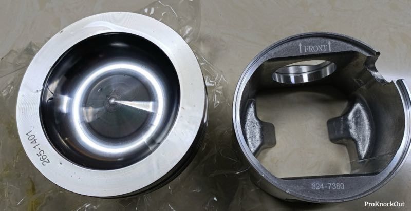 C9 Engine Piston Crown 265 1401 2651401 For Caterpillar Excavator E330D E336D