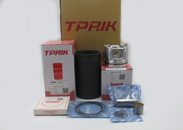 PC60-7 Engine Spare Part 4D95 Engine Cylinder Liner Material Assembly 95mm